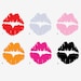 Vinyl Decals Mustache Party with Lady's lips - sale 3 sets for the price of 2 - Premium removable Vinyl for Fun Parties Decal 110G