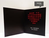 Space Invaders Valentine's Day Love Printable Card