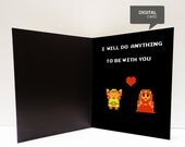 Zelda Valentine's Day Love Printable Card
