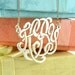Monogram  Sterling Silver   1  inch