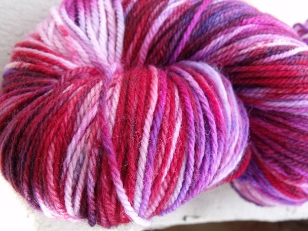 100% Superwash Merino Sock Yarn in Confetti