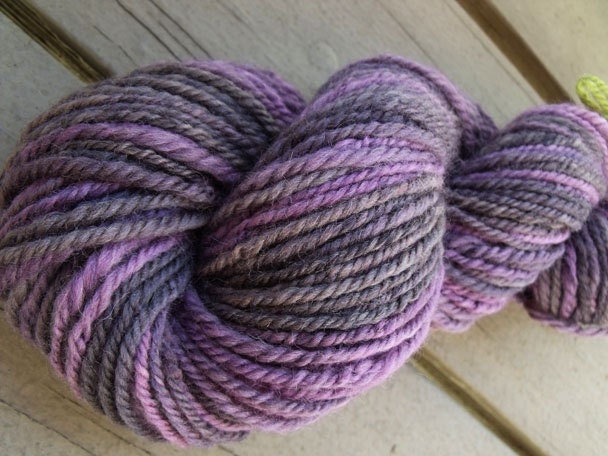 Hand Spum Falkland--about 130 yards worsted/aran weight yarn