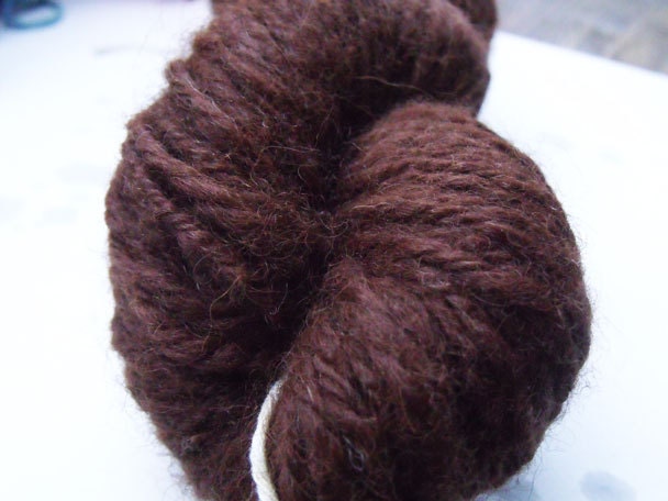 Hand Spun Alpaca Yarn 145 yards / 70g