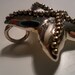 Pendant Silver and Gold tone Large Starfish