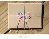 1 "Flutter Heart" Card - Blank Inside