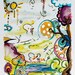 Colorful Abstract Original Painting "Amongst the Butterflies"