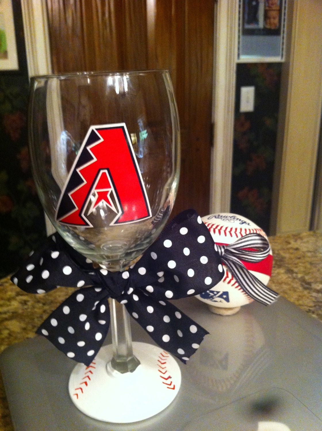 Arizona Diamondbacks Wine glass