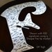 Wedding Guestbook Wooden Letter S 24" Distressed Ivory, all letters many colors available