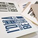 Beer Cards - set of 4 - "I'd Rather Be Shotgunning a Beer" - great groomsmen gift - Typographic