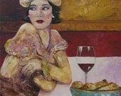 BIANCA Acrylic Painting on Canvas