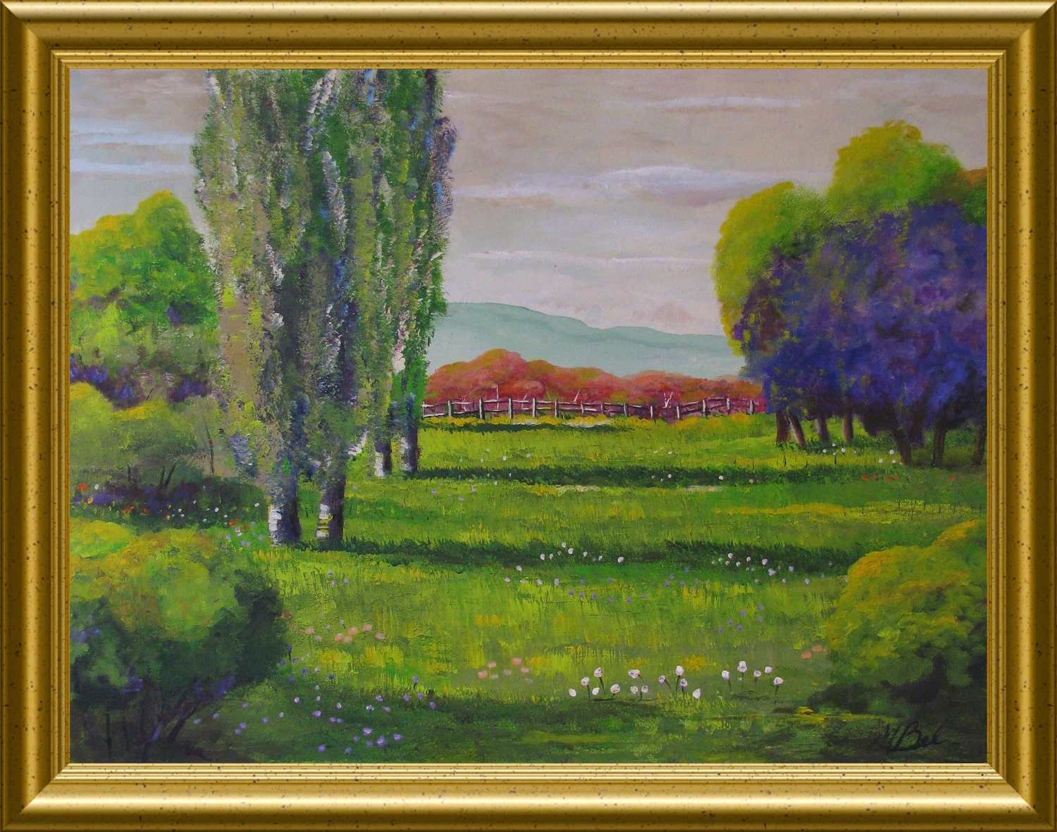 LATE AFTERNOON Acrylic on Wrapped Canvas