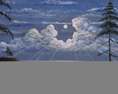 Bella Luna - Acrylic on Wrapped Canvas