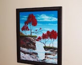 The High Country - Acrylic Painting on Canvas - Framed