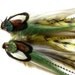 Long Feather Earrings - Shades Of Green - boho hippy feather earings