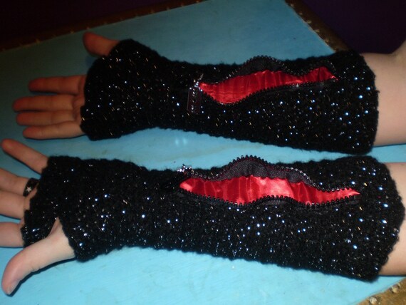 Emo Suicide Gloves by ShiningStar749 on Etsy