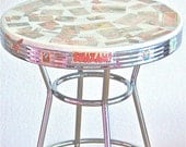 SALE Comic Book Table Superhero bartable Wonder Woman DC Comics Superheroes recycled vintage Ms. Marvel Shazam Superman Batman Robin Joker