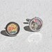 Batman Cufflinks the Flash Cuff links JLA justice league of america superheroes upcycled recycled comic book vintage dc comics superheroes