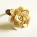 Seashell Flower Beach Ring, Shell Ring