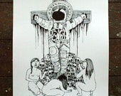Apollo Shrine A3 Print