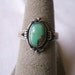 Vintage Sterling Silver Turquoise Ring