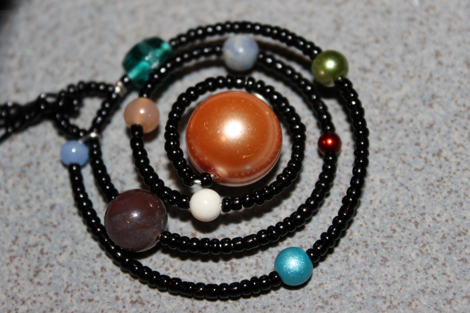 Solar System Necklace