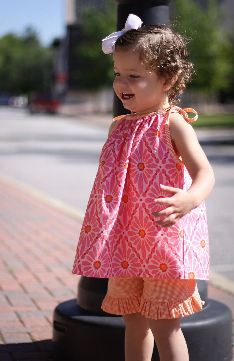 Stella Tie Top Pattern Tutorial Instructions - Sizes 1, 2, 3, 4, 5, and 6