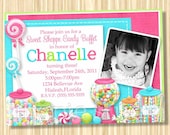 Sweet Shoppe Buffet Birthday Party Invitation PRINTABLE Digital File Il_170x135