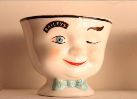 Bailey's Cup by Tea vintage baileys DirtyHoeGardenShed Coffee Vintage cups Cream  Irish