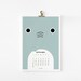 2012 Calendar, Cute Animal Printable