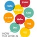How The World Says Hello 8x10 poster