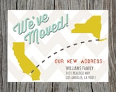Printable Moving Announcement Card Chevron States Il_170x135