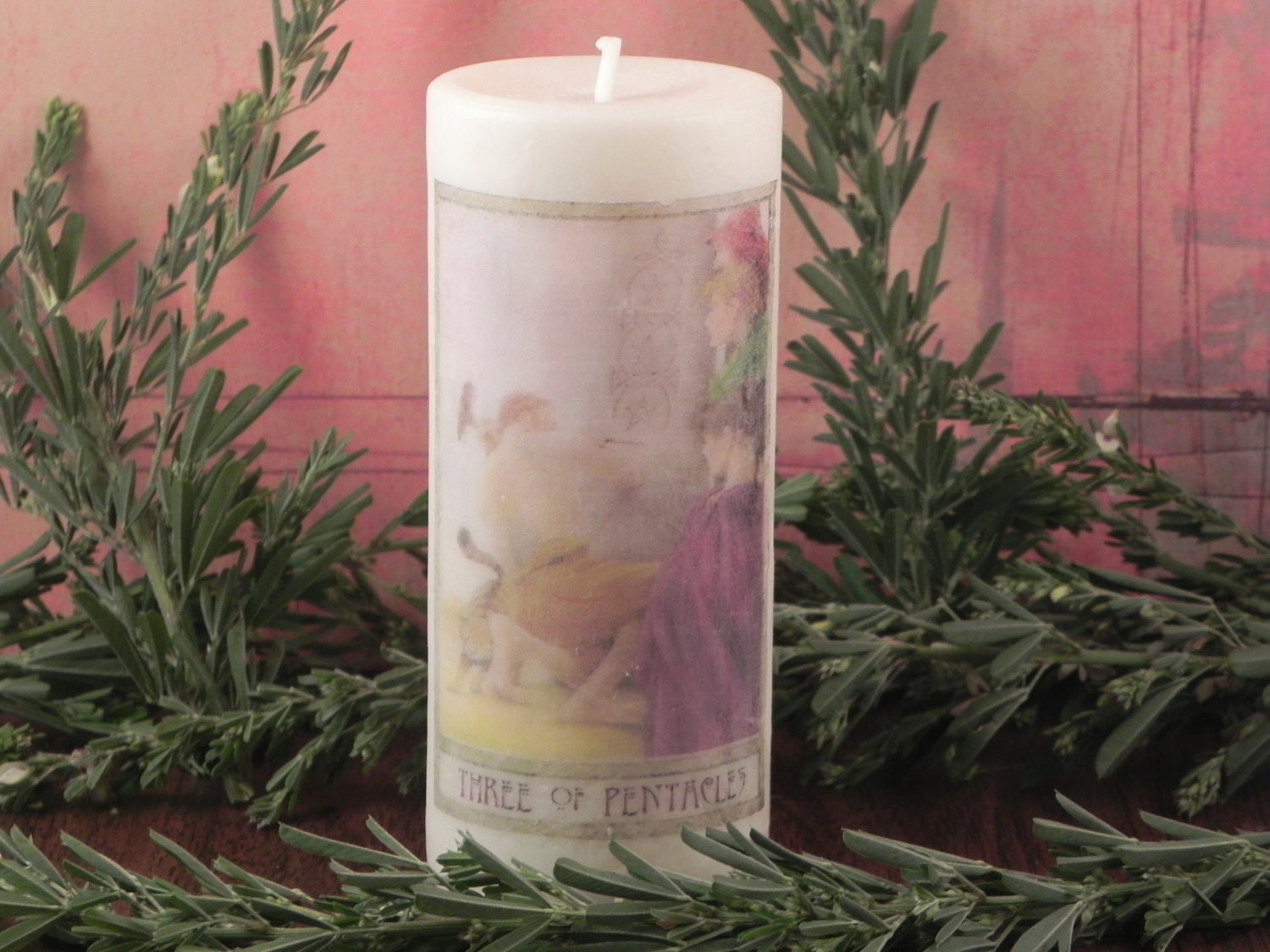 Querent Caller - Tarot Candle - Business clients, customer attraction, success, wealth from hard work