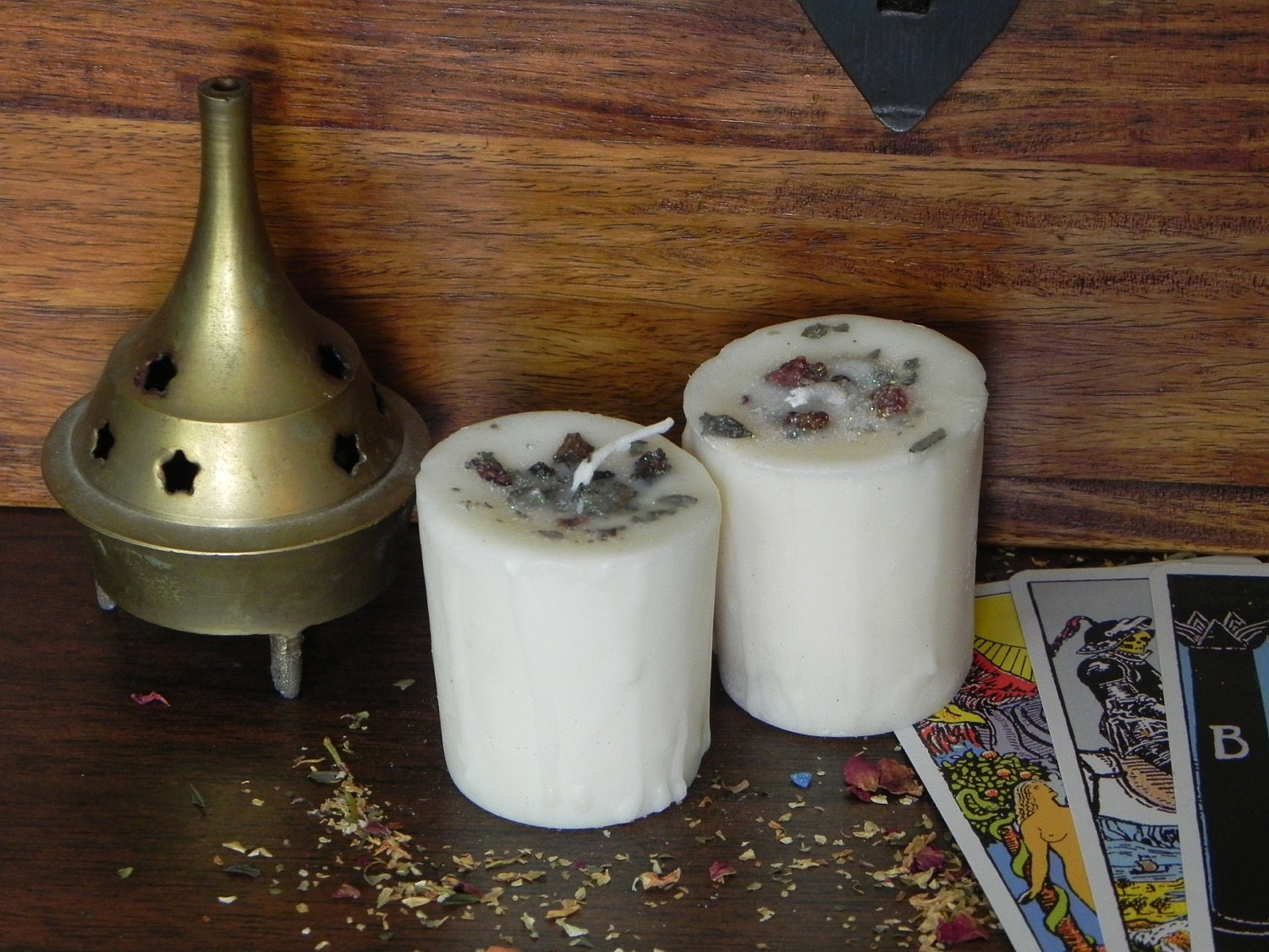 Spirituality Spell Votives - Cleansing, Blessings, Ritual Baths, Guidance, Wisdom, Destiny
