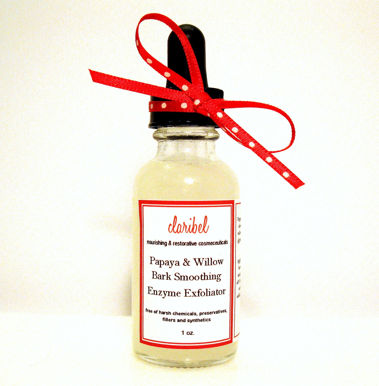 Papaya & Willow Bark Smoothing Enzyme Exfoliator - Papaya Enzyme, Willow Bark Extract, Salicylic Acid, Aloe Vera