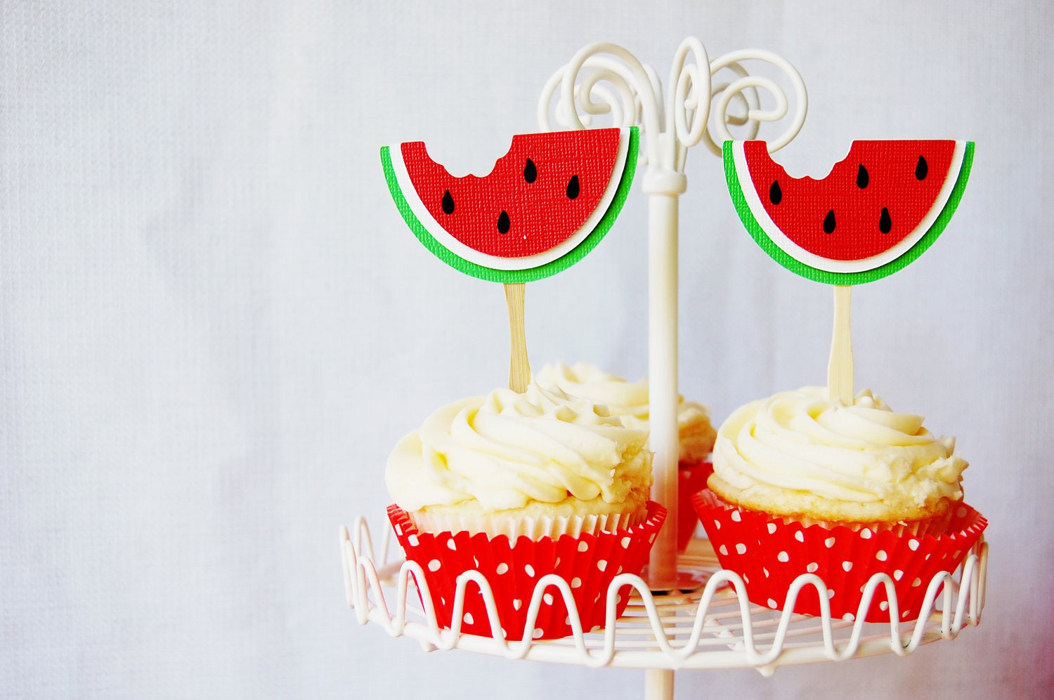 Fresh Summer Watermelon Cupcake Toppers Il_170x135