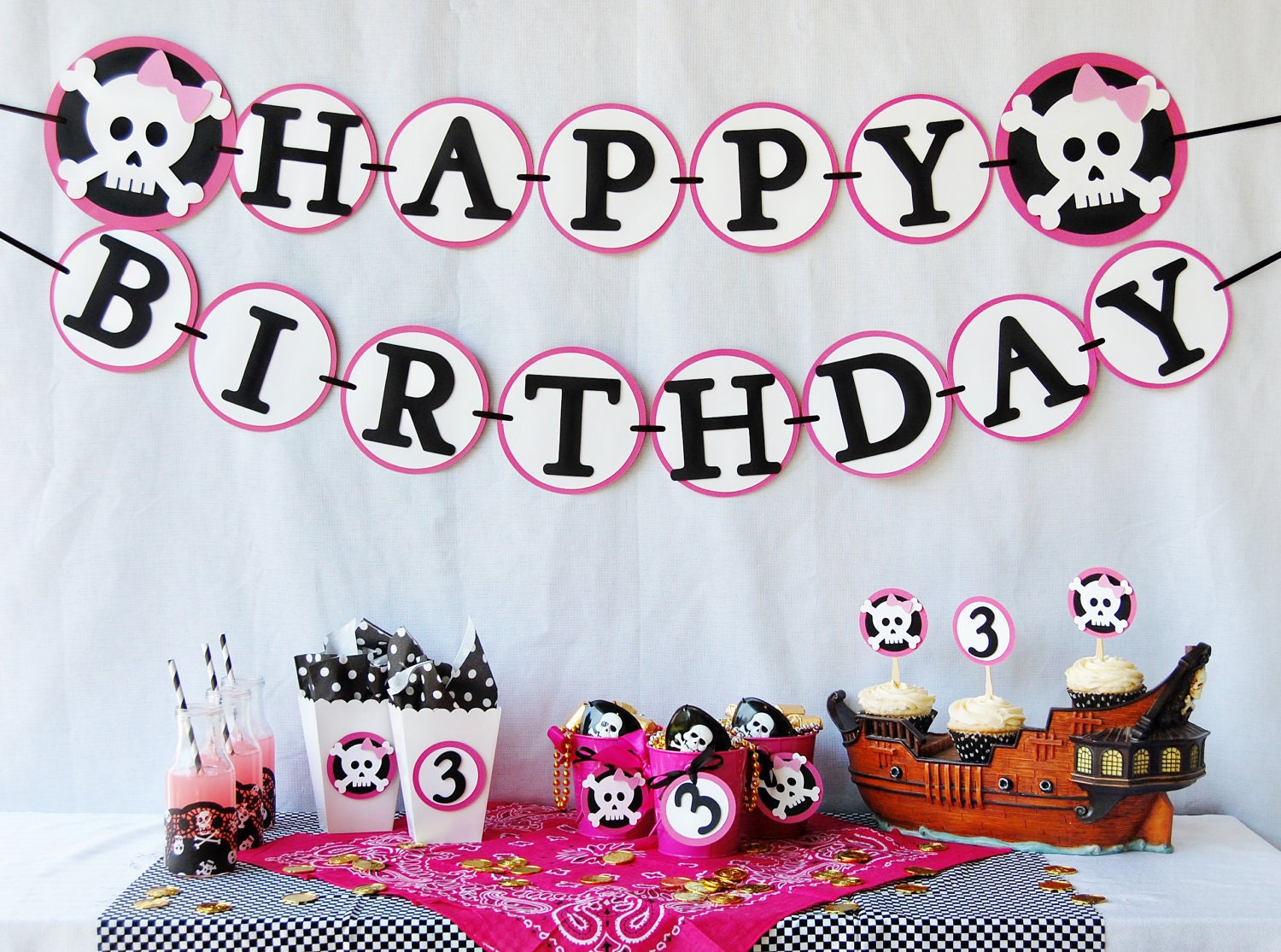 Girl Pirate p"ARRR"ty Birthday Package
