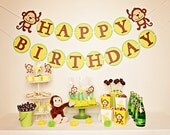 Monkeys and Bananas...Oh My - Birthday Party Package Il_170x135