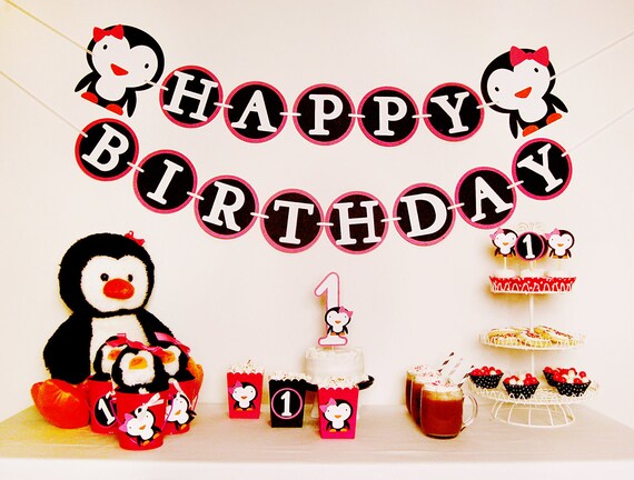 winter wONEderland 1st Birthday Party Package