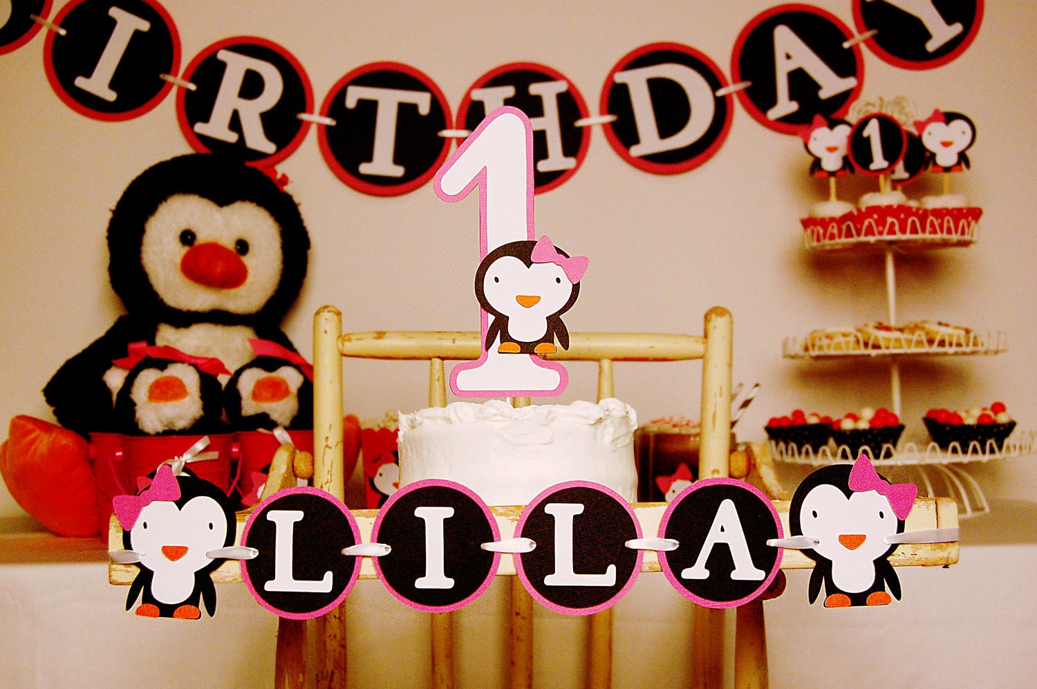 winter wONEderland 1st Birthday Party Package