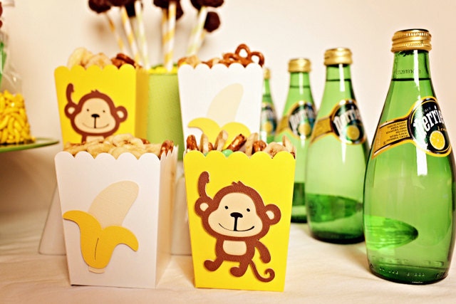 Monkeys and Bananas...Oh My - Snack Boxes