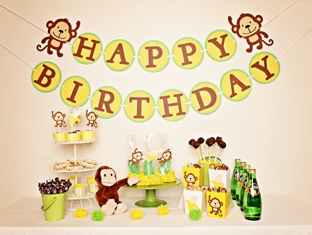 Monkeys and Bananas...Oh My - Snack Boxes