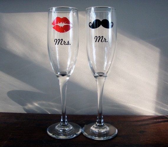 Champagne Glasses - set of 2