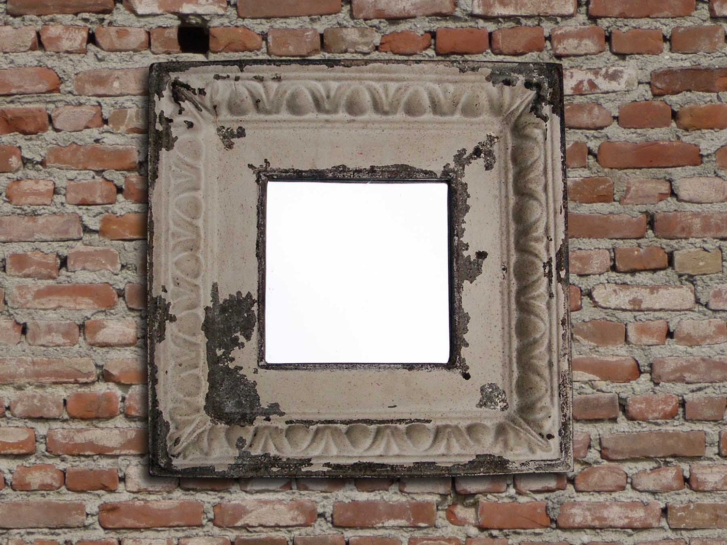 Salvaged Architectural Mirror