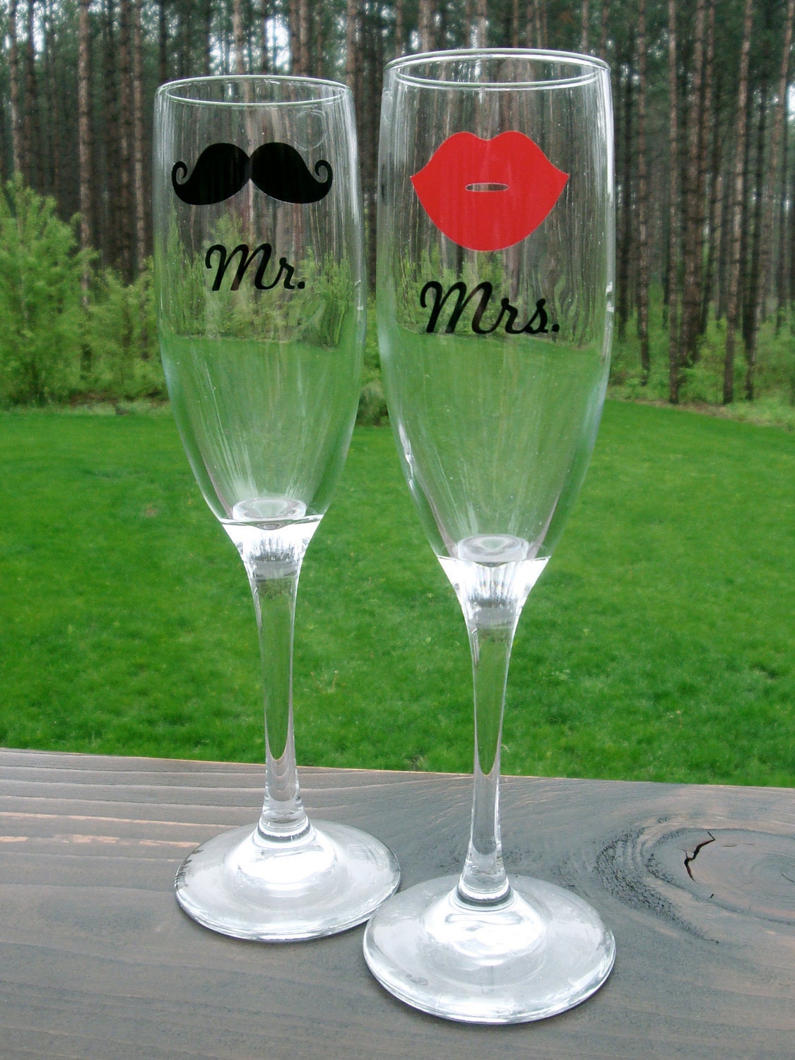 Champagne Glasses - set of 2