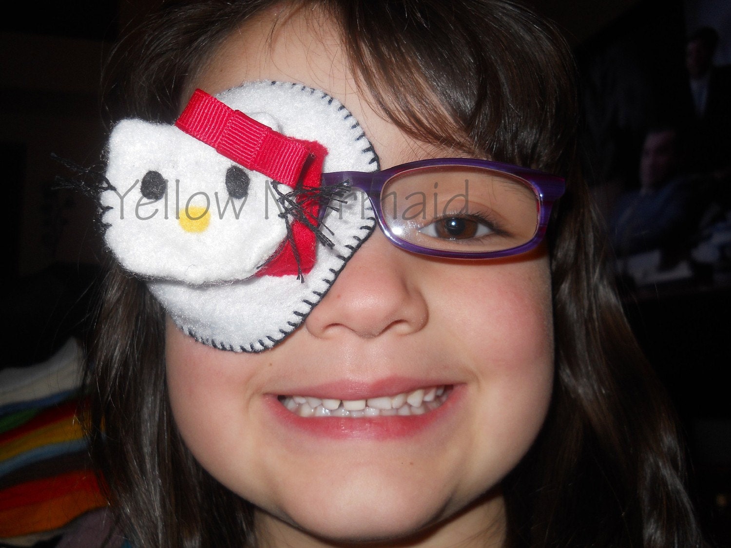 Hello Kitty Eye Patch Amblyopia Lazy Eye Occlusion Therapy
