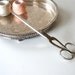 vintage silver sewing scissors  F. Koeller & Co. Germany MAGNA