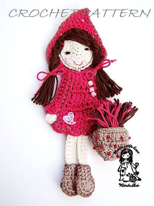 Little Red Riding Hood - crochet pattern