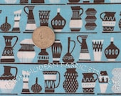 Half Yard Pots and Jugs, Cut Out & Keep by Heather Moore, 100% Organic Cotton, Cloud9 Fabrics