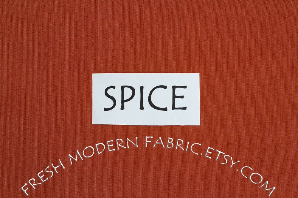 Half Yard Spice Kona Cotton Solid Fabric from Robert Kaufman
