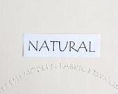 One Yard Natural Kona Cotton Solid Fabric from Robert Kaufman